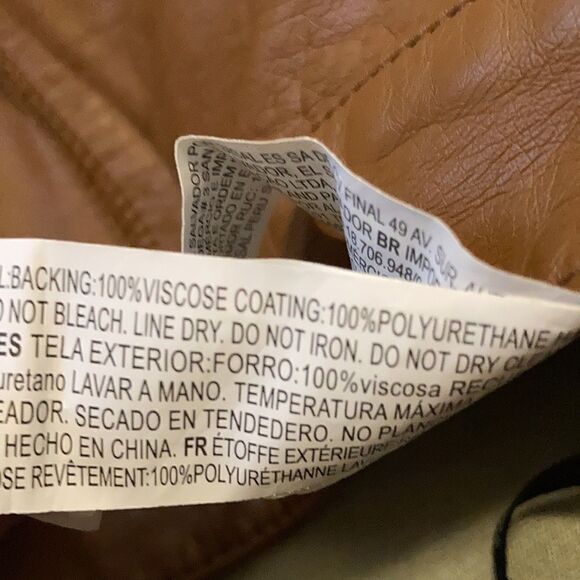 Forever 21 Faux Leather Skirt Small - Picture 6 of 6